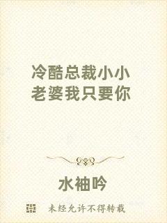 冷酷總裁小小老婆我只要你