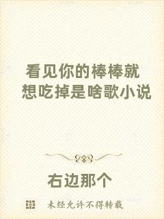 看見你的棒棒就想吃掉是啥歌小說